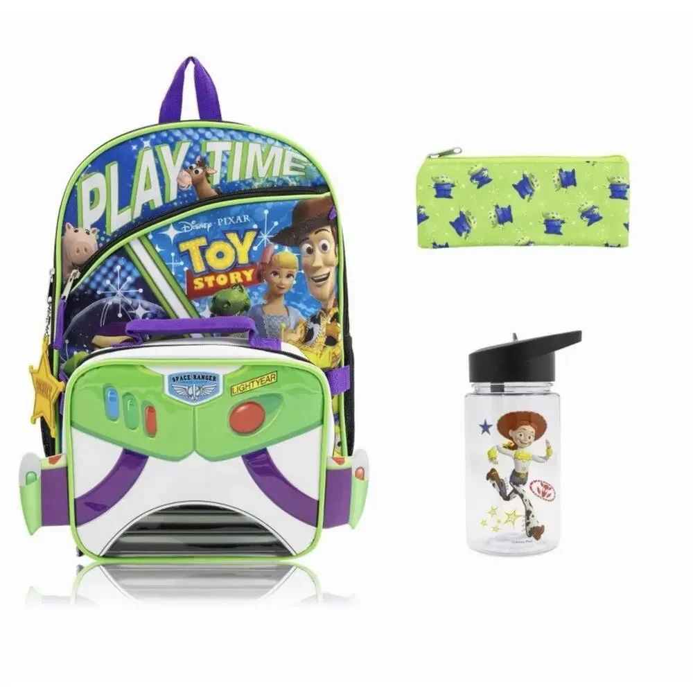 toy story backpack 3 Piece Water Bottle Lunchbox